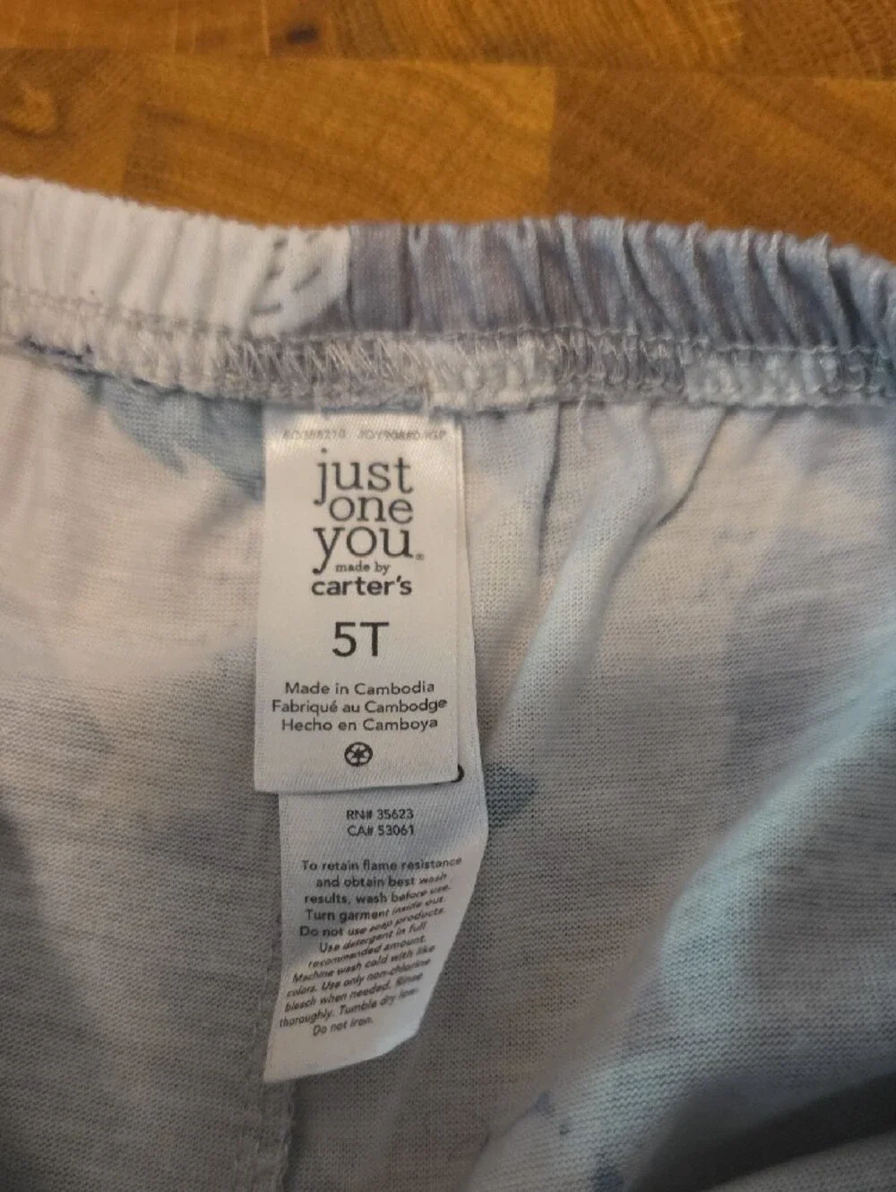 10 / $10 Carter's Gray Polar Bear & Tree Joggers